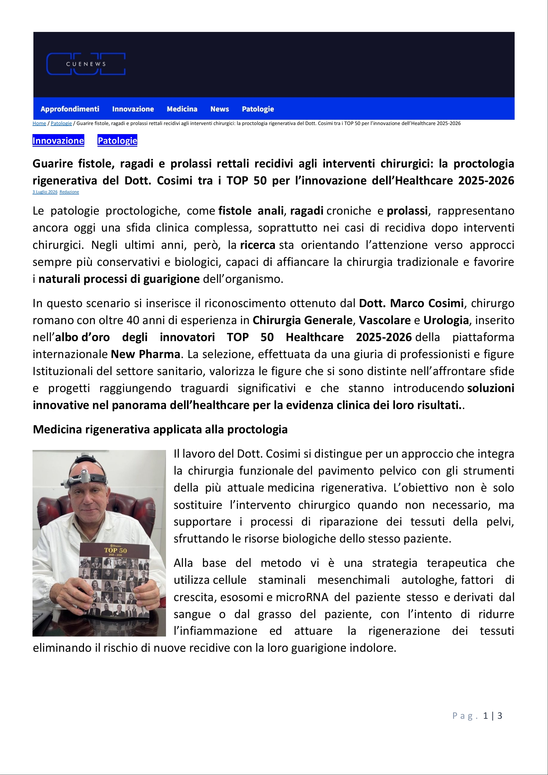 guarire fistole ...1di3