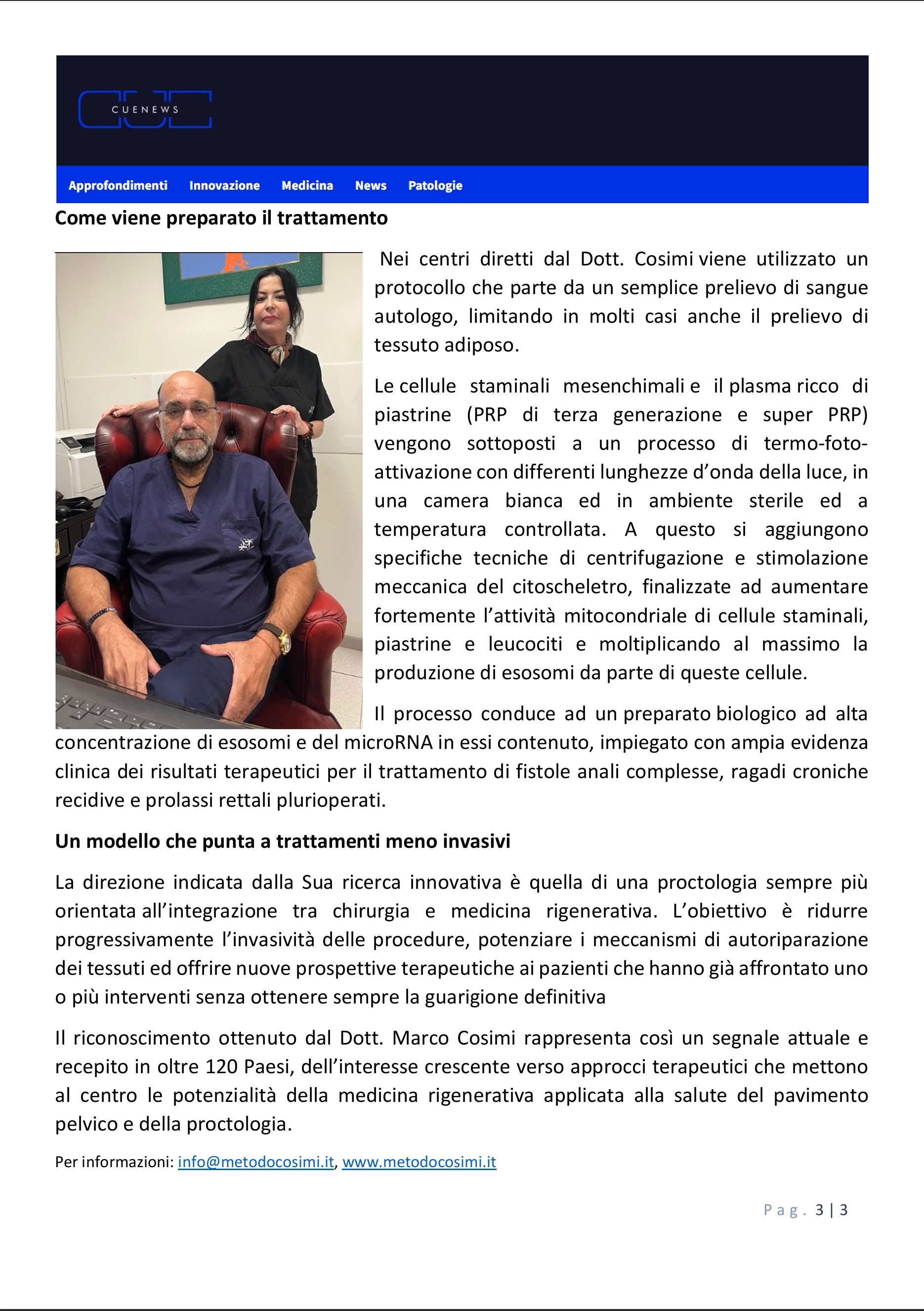 guarire fistole ... 3di3